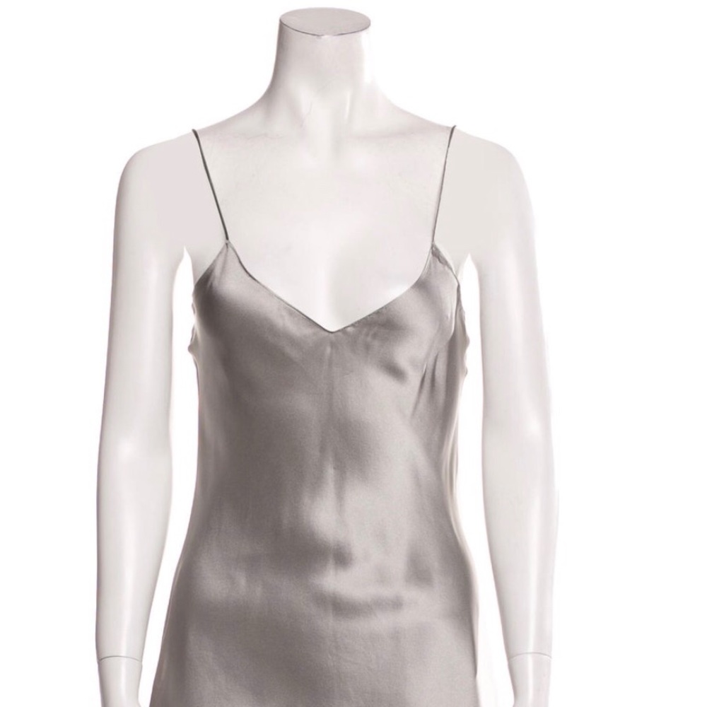 Nili Lotan Silk Camisole, Grey